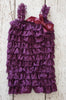 Purple Petti Lace Romper