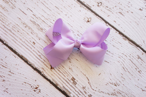 Lavender Hair Bow
