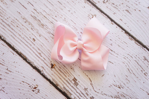 Baby Pink Hair Bow