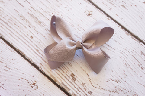 Gray Hair Bow