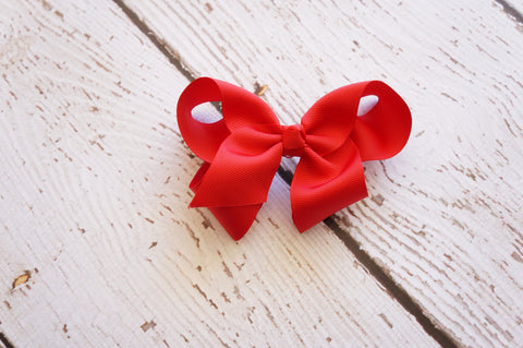Red Hair Bow