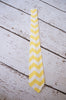 Boy Chevron Yellow Tie