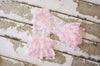 Light Pink Ruffle Lace Legwarmers