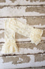 Ivory Ruffle Lace Legwarmers