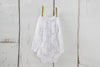 White Long Sleeve Lace Onesie