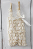 Ivory Petti Lace Romper