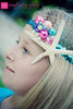 Star Fish Girls HeadBand with Colorful Pearl Embellishments
