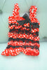 Polka Dot Baby Satin Romper