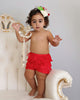 Christmas Lace Diaper Cover