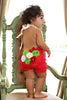Christmas Lace Diaper Cover