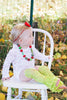 Lime Green Ruffle Lace Legwarmers