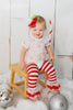 White Short Sleeve Lace Onesie