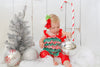 Christmas Candy Cane Romper