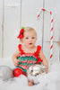 Christmas Candy Cane Romper