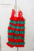 Christmas Red and Green Lace Romper