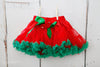 Christmas Red Pettiskirt