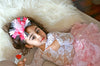 Over the Top Black and Pink Boutique Bow