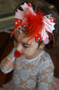 Over the Top Pink and Red Leopard Headband