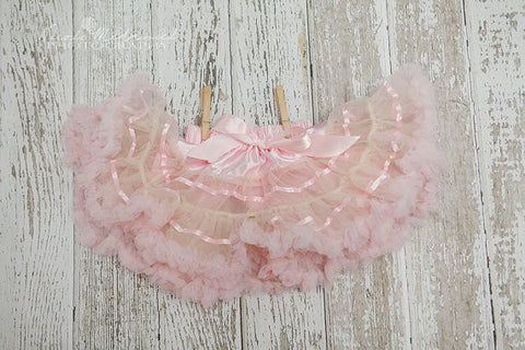 Pink and Ivory Pettiskirt