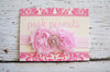 Shabby Light Pink Headband