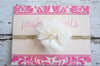Ivory Skinny Elastic Headband