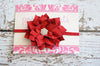 Red Flower Headband