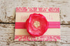 Pink Rhinestone Flower Headband