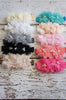 Lace Peach Shabby Headband
