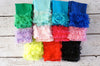 Aqua Ruffle Cotton Leggings