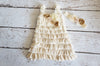 Ruffly Ivory Lace Dress