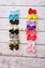 Coral Hair Bow