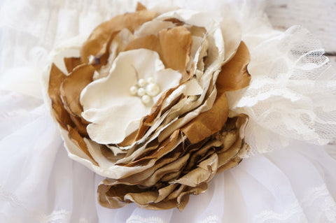 Burlap Sash Dress