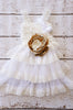 Burlap Sash Dress