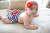 Nautical Diaper Cover