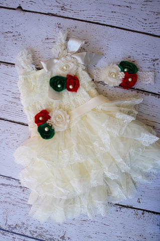 Christmas White Dress