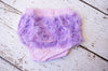 Lavender Chivon Ruffle Diaper Cover