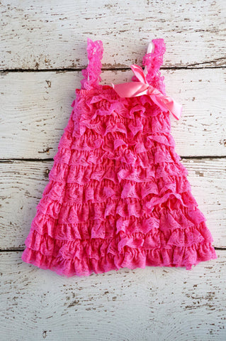 Pink Lace Dress